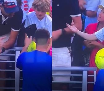 Imagem - Vídeo: CEO polonês causa revolta ao tomar boné que tenista daria a criança no US Open