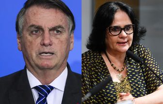 Damares visita Bolsonaro na véspera de julgamento e afirma: 'está sereno'