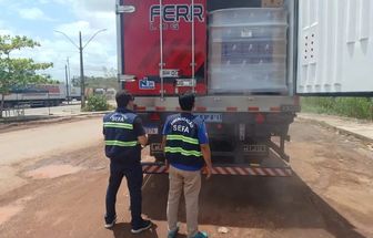 Dez toneladas de açaí congelado com nota fiscal irregular são apreendidas no Pará