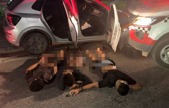 Polícia prende quatro suspeitos após perseguição e colisão na Grande Belém