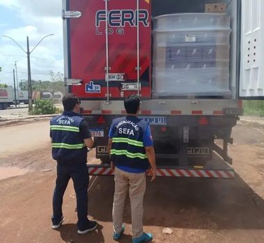 Imagem - Dez toneladas de açaí congelado com nota fiscal irregular são apreendidas no Pará