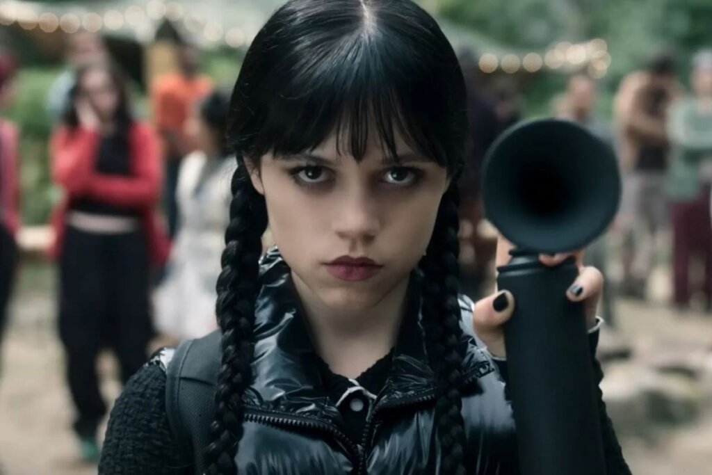 A segunda temporada de &#8220;Wandinha&#8221; traz ainda mais horror à trama (Imagem: Reprodução digital | Netflix)