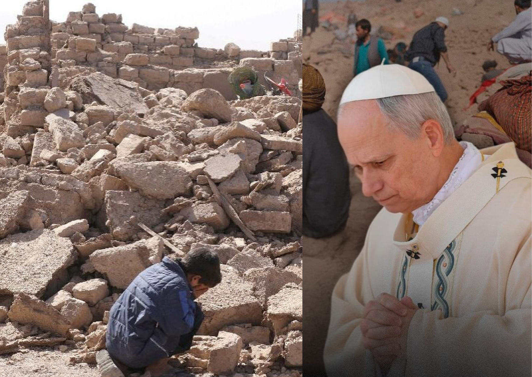 O Papa Leão XIV lamentou a morte de mais de 800 pessoas, vítimas de um terremoto no Afeganistão.