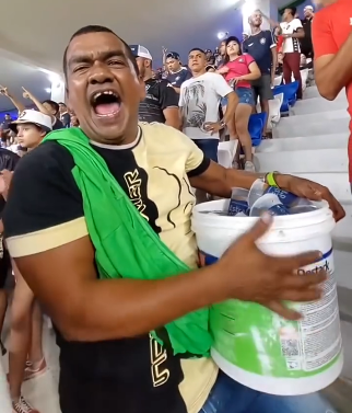 Roberto Carlos era uma figura constante nas partidas de Remo e Paysandu