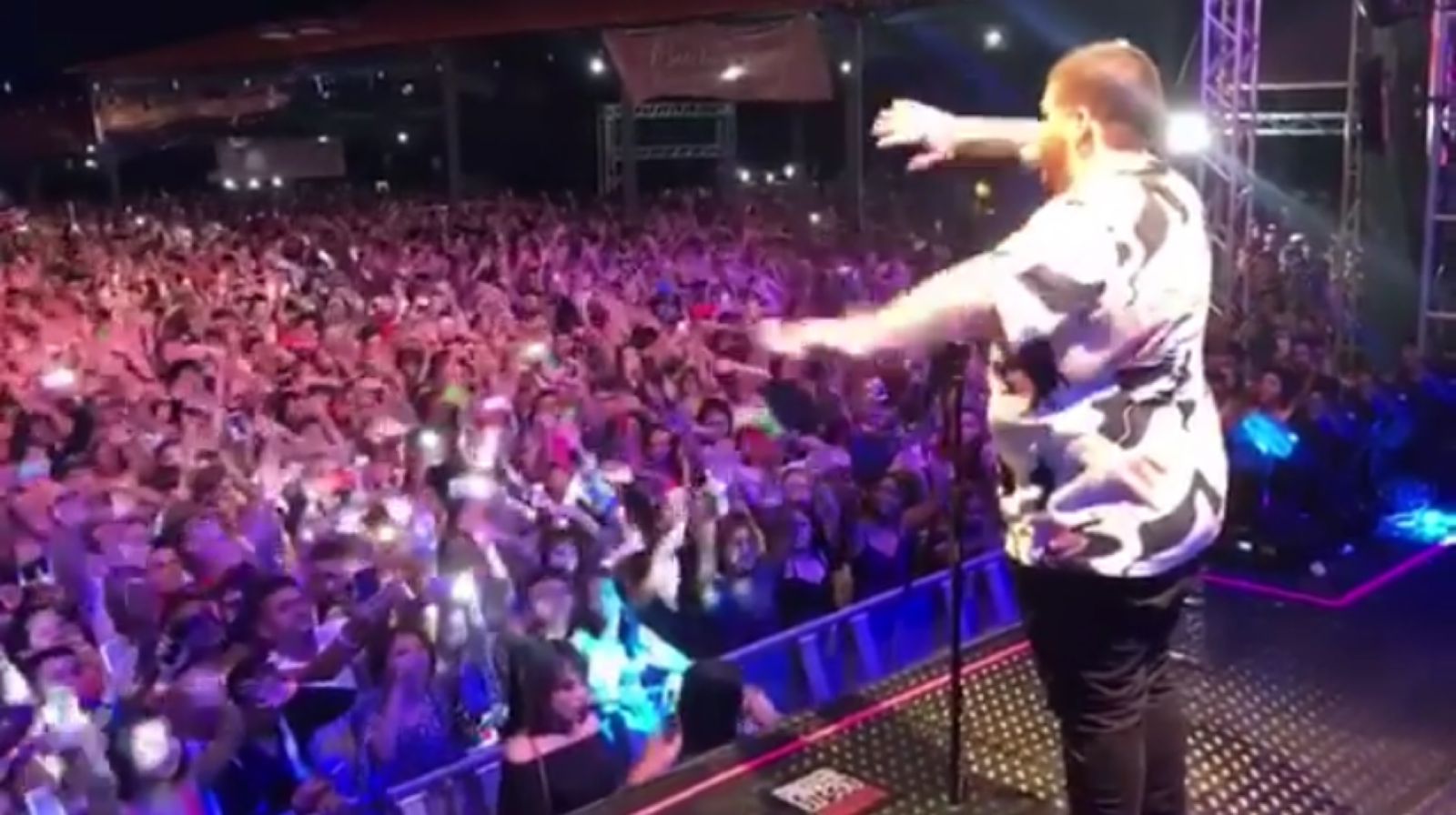 Show do Ferrugem, em Belém.