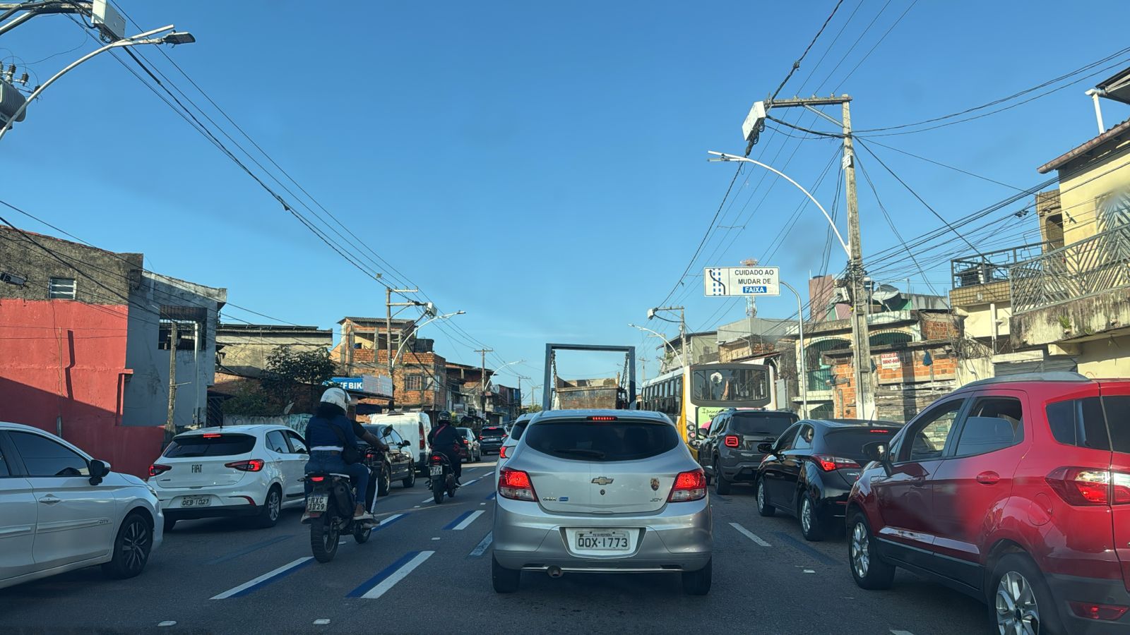 Imagem - Veja como está o trânsito nas principais vias de acesso ao centro de Belém