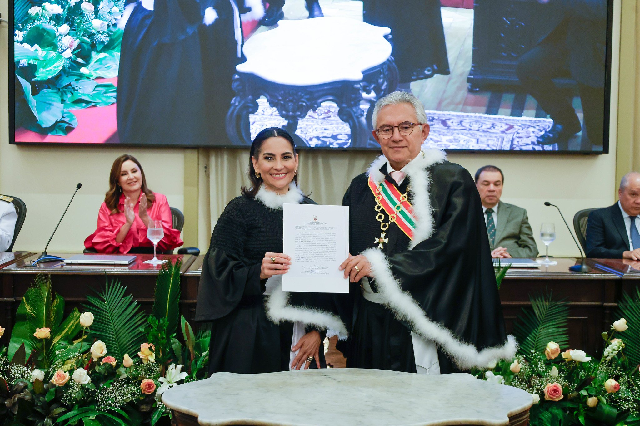 A advogada Anete Marques Penna de Carvalho, agora desembargadora do TJ-PA.
