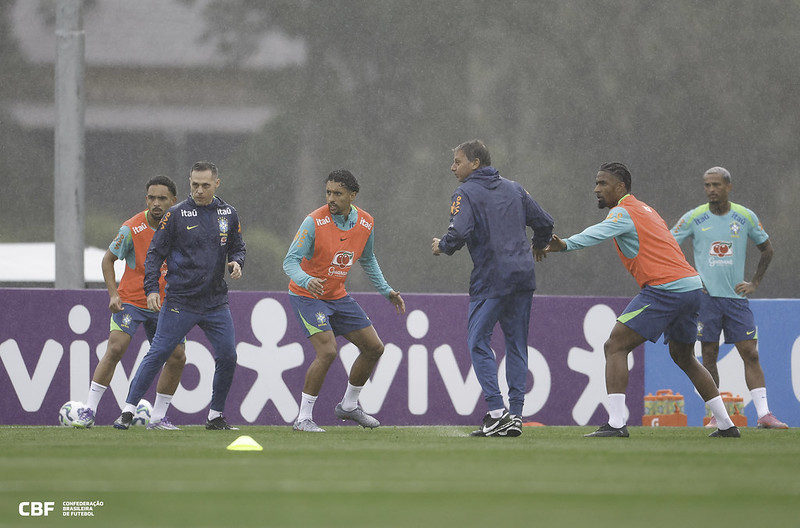 Imagem - Ancelotti inicia treinos da Seleção Brasileira para últimos jogos das Eliminatórias da Copa 2026