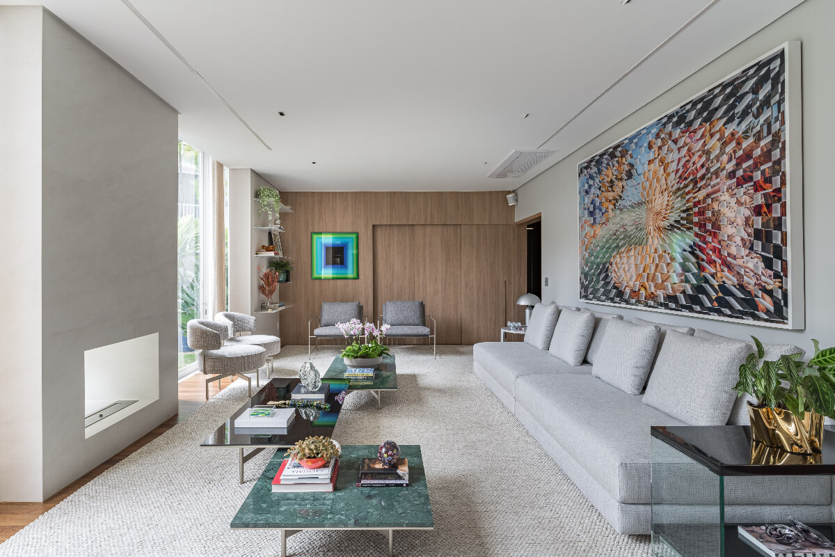 É possível transformar os ambientes da casa sem precisar de grandes reformas (Projeto: escritório Spaço Interior | Imagem: Kadu Lopes)
