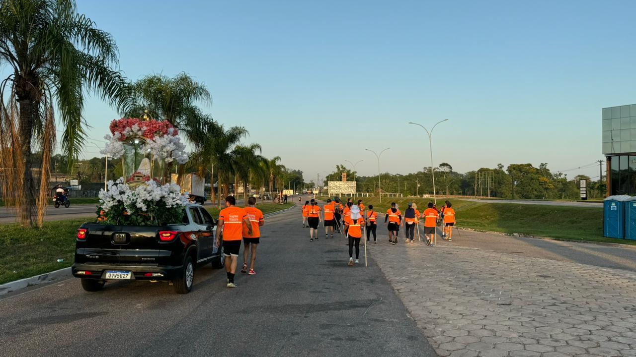 Projeto tem como objetivo dar apoio aos peregrinos que caminham rumo a Belém