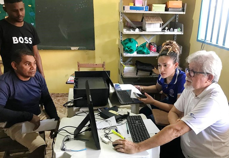 Servidores levam serviços previdenciários a comunidades quilombolas e municípios do Pará -