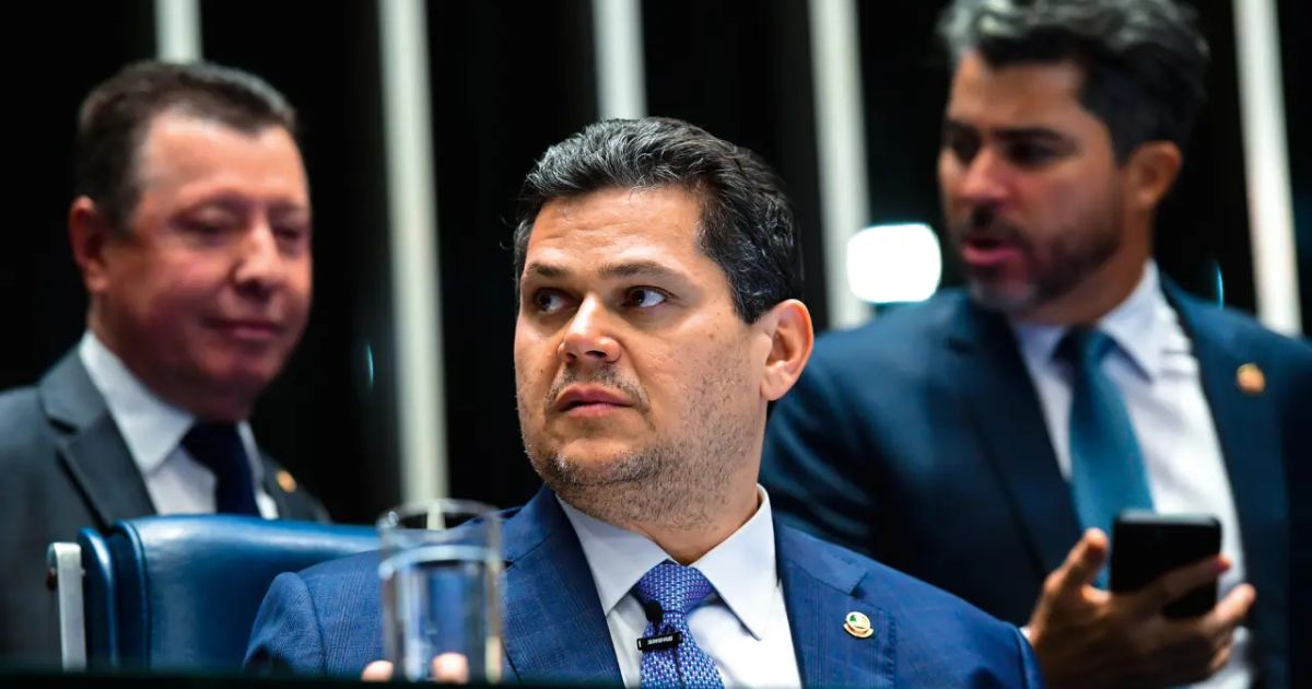 Davi Alcolumbre (União Brasil-AP), presidente do Senado Federal