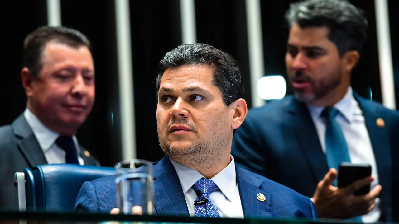 Davi Alcolumbre (União Brasil-AP), presidente do Senado Federal 