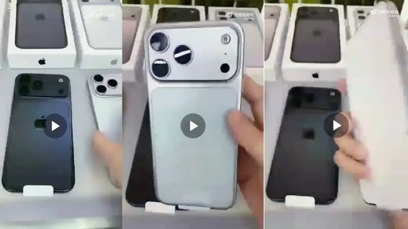 Vídeo vazado antecipa produção em massa do iPhone 17 Pro Max: design, cores e rumores se confirmam