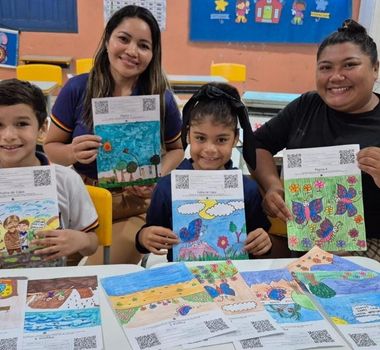 Imagem - Escola em Portel, no Pará, transforma alunos em escritores mirins