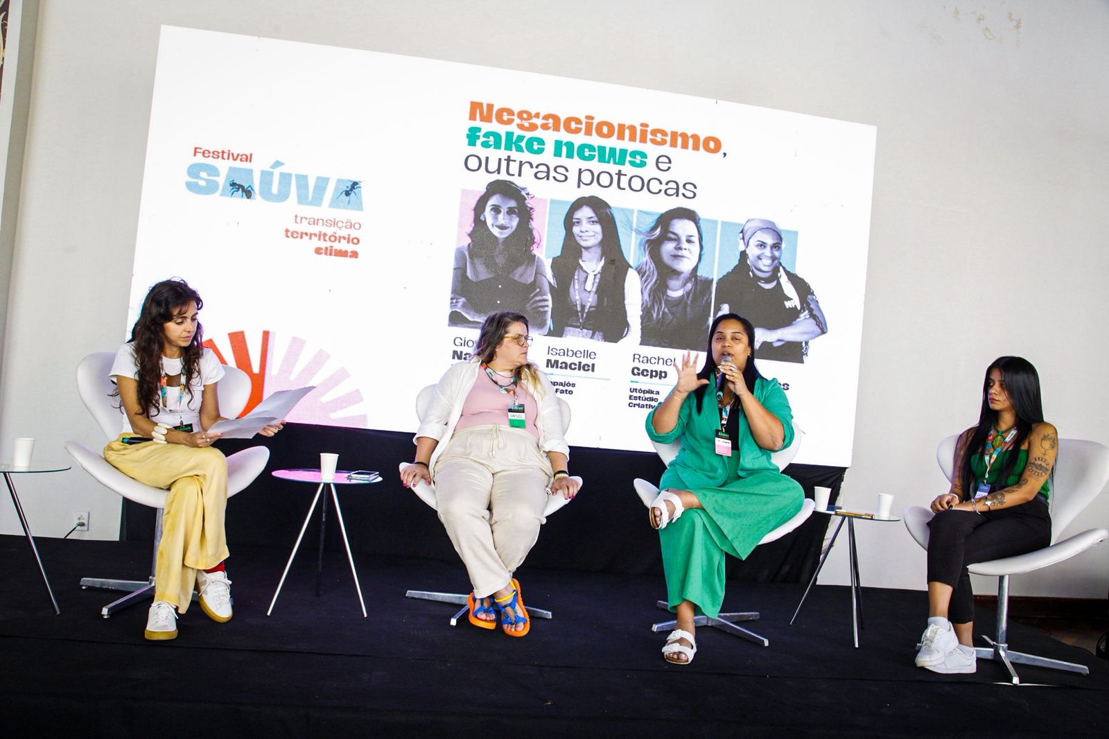 Imagem - Combate a fake news e “distrações climáticas” levantam o debate no Festival Saúva em Belém