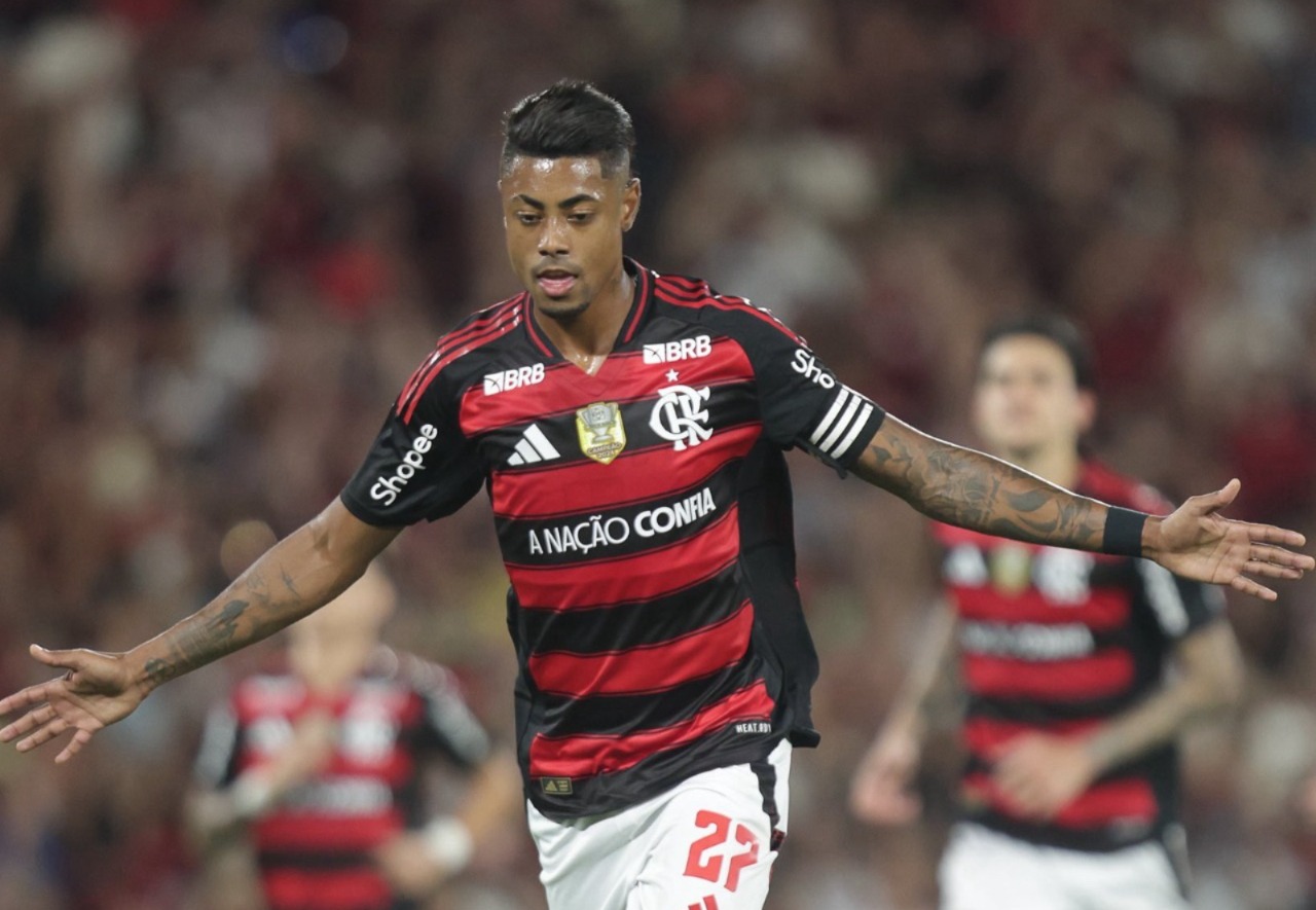 Imagem - Bruno Henrique é suspenso por 12 jogos após julgamento no STJD