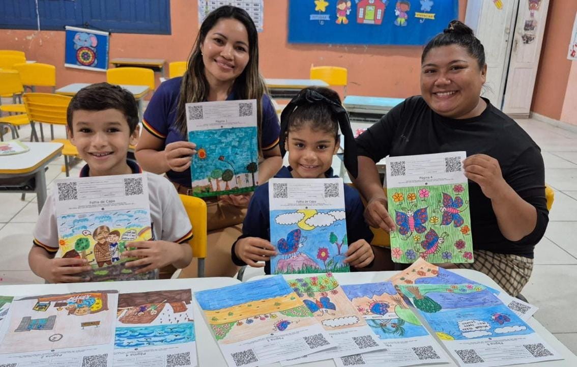 Imagem - Escola em Portel, no Pará, transforma alunos em escritores mirins