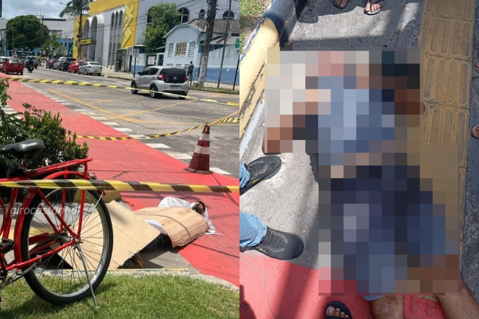 Um homem foi encontrado sem vida no centro de Castanhal.