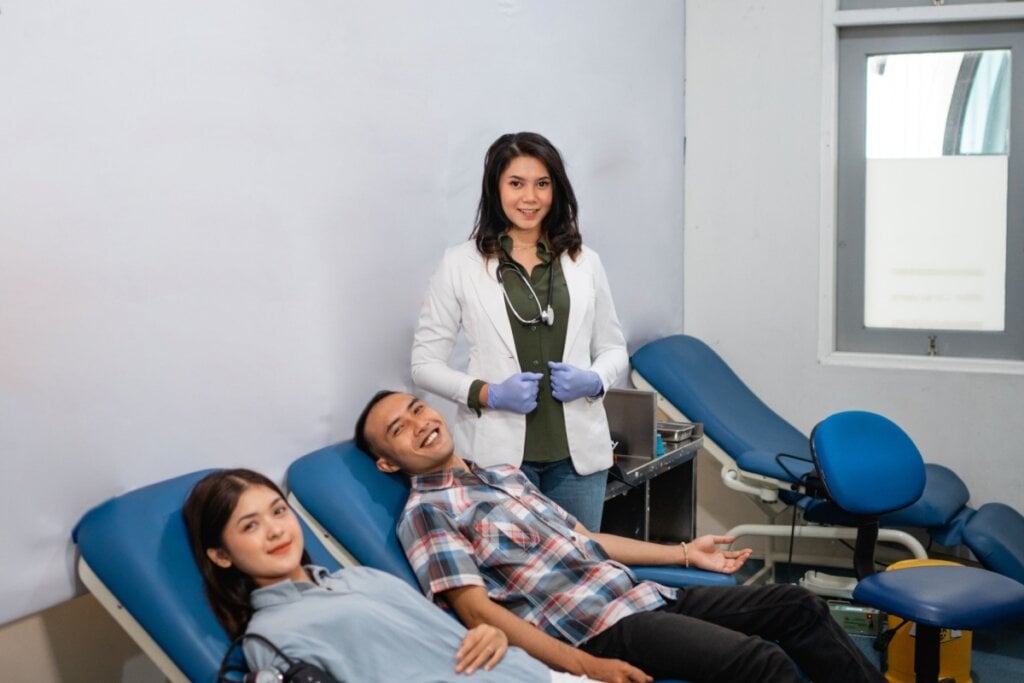 Tipos de sangue negativo são os mais escassos (Imagem: Odua Images | Shutterstock)