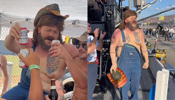 Imagem - Humorista Druski viraliza ao se maquiar de branco em vídeo durante evento da NASCAR nos EUA