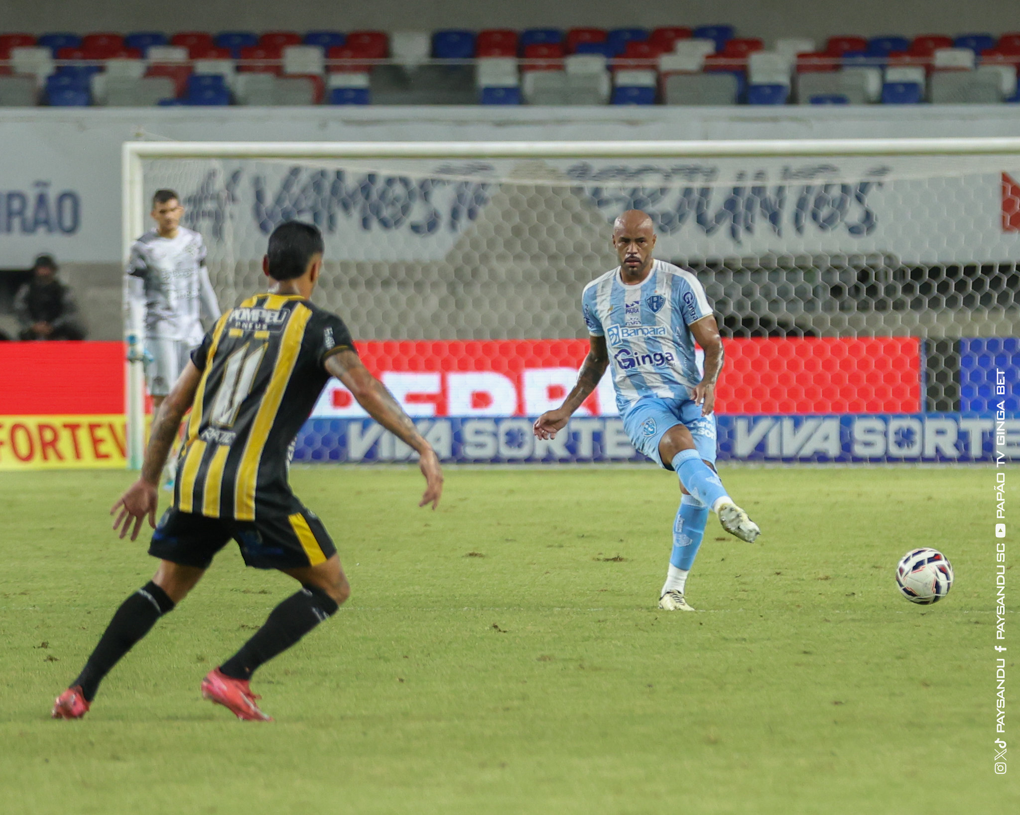 Papão levou dois gols no fim -