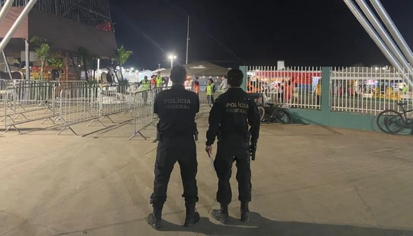 PF fiscaliza empresa de segurança durante a 10ª Expocanaã em Canaã dos Carajás