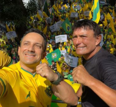 Imagem - Manifestantes pró-Bolsonaro realizam ato em Belém
