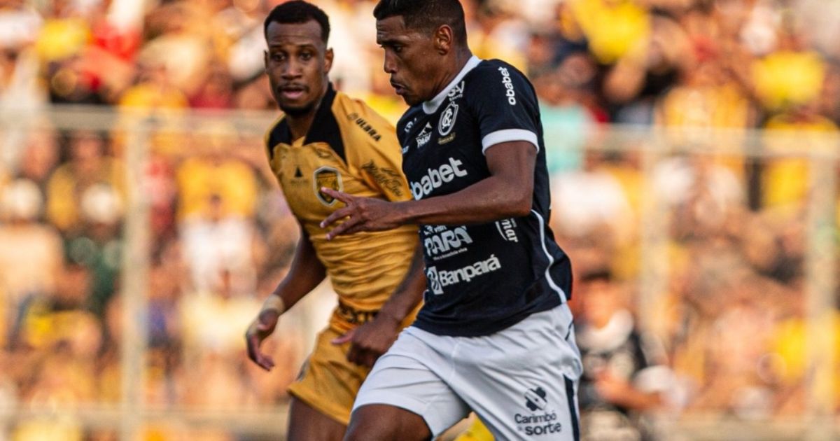 Pedro Rocha marcou dois gols na vitória do Remo contra o Amazonas -