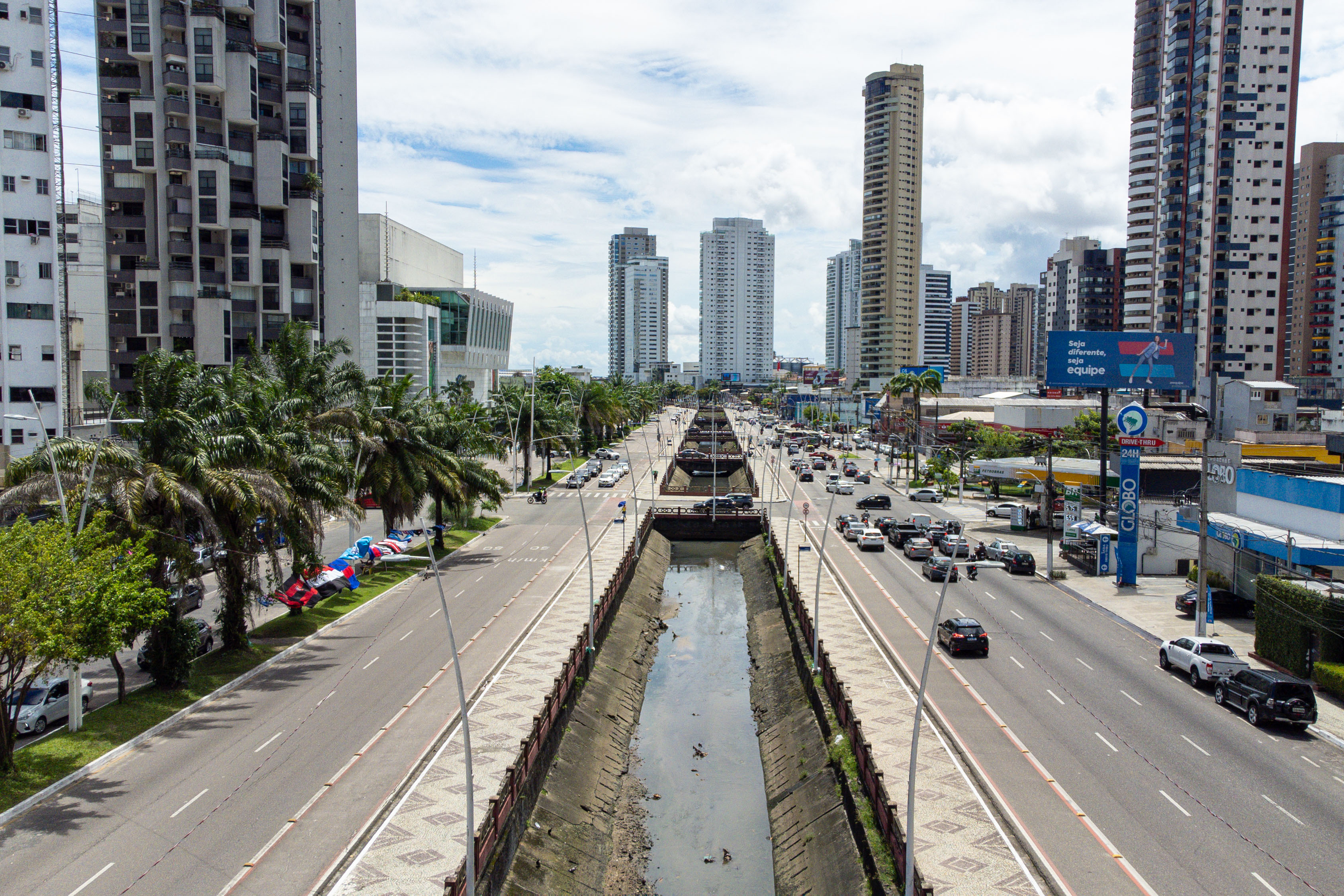 Caso foi na Doca de Souza Franco, uma das principais vias de Belém