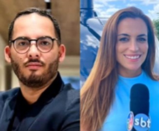 Jamerson Oliveira tentou fugir da polícia e foi detido com a repórter Lara Linhares