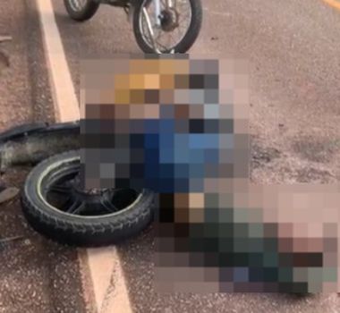 Imagem - Vídeo: após colisão entre motocicletas, um morre e outro fica ferido em estrada no Pará
