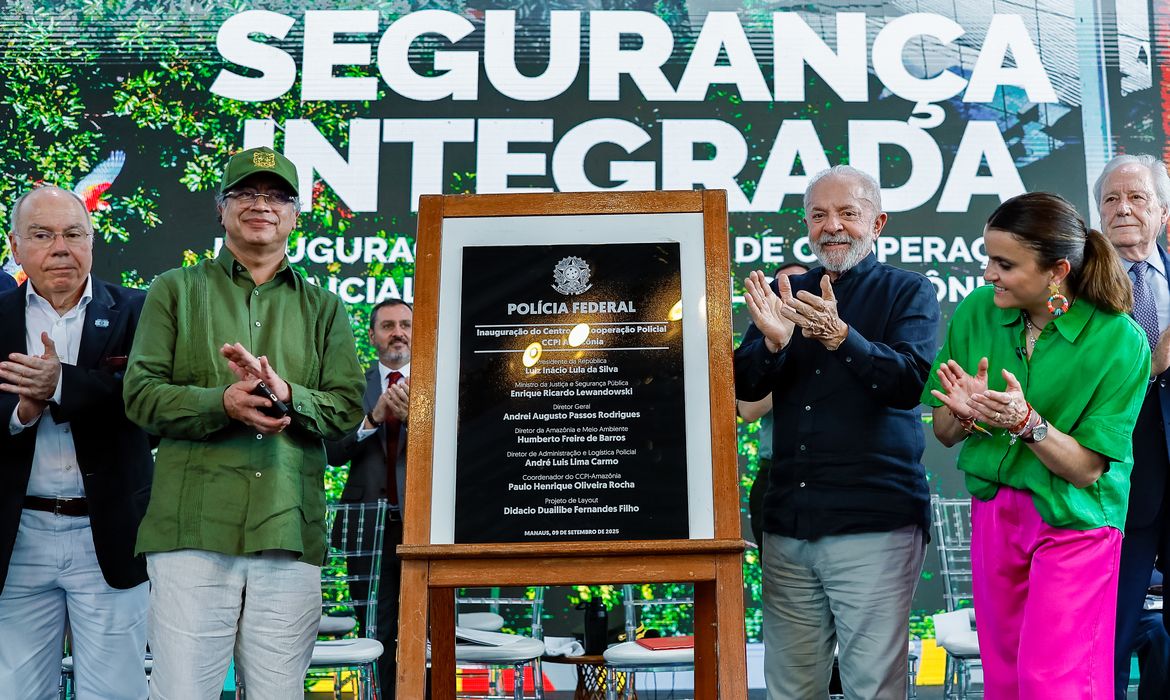 Presidente inaugurou hoje centro de cooperação internacional em Manaus