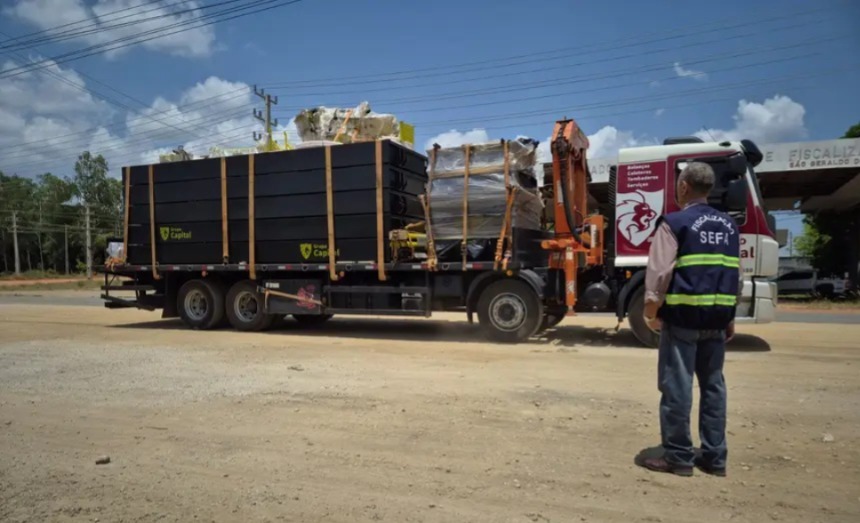 Imagem - Equipamentos industriais avaliados em R$ 420 mil são apreendidos no Pará