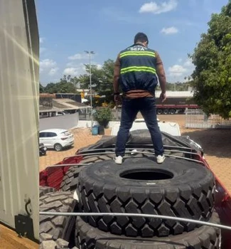 Imagem - Açaí, pneus e farinha de trigo são apreendidas em operações da Sefa no sudoeste do Pará