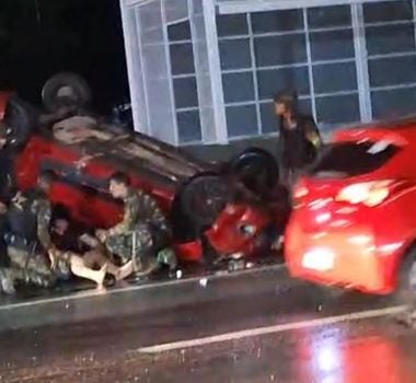 Imagem - Vídeo: acidente em Ananindeua deixa trânsito parado na BR-316