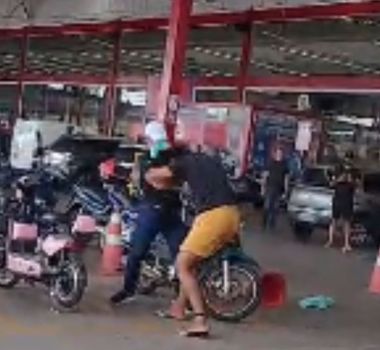 Imagem - Vídeo: homem é agredido em estacionamento de supermercado