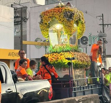 Imagem - Romeiros já se preparam para caminhada Castanhal-Belém