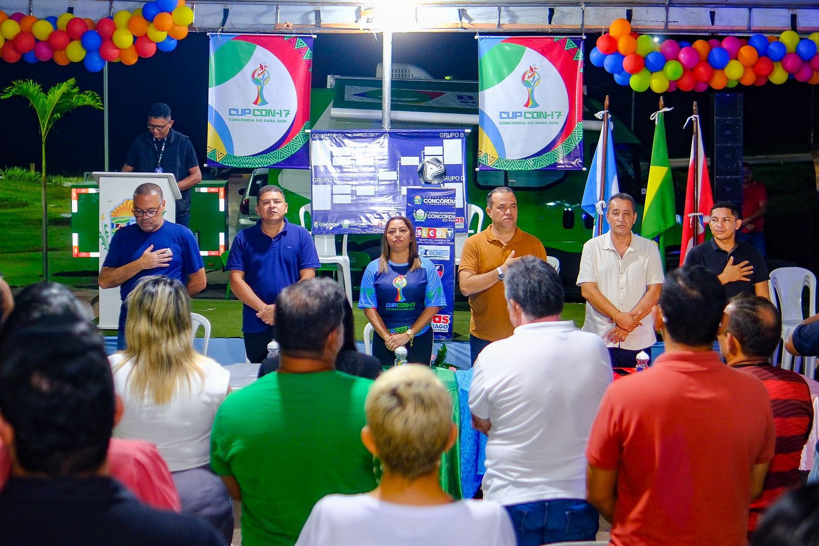 Evento de lançamento do CupCon-17.