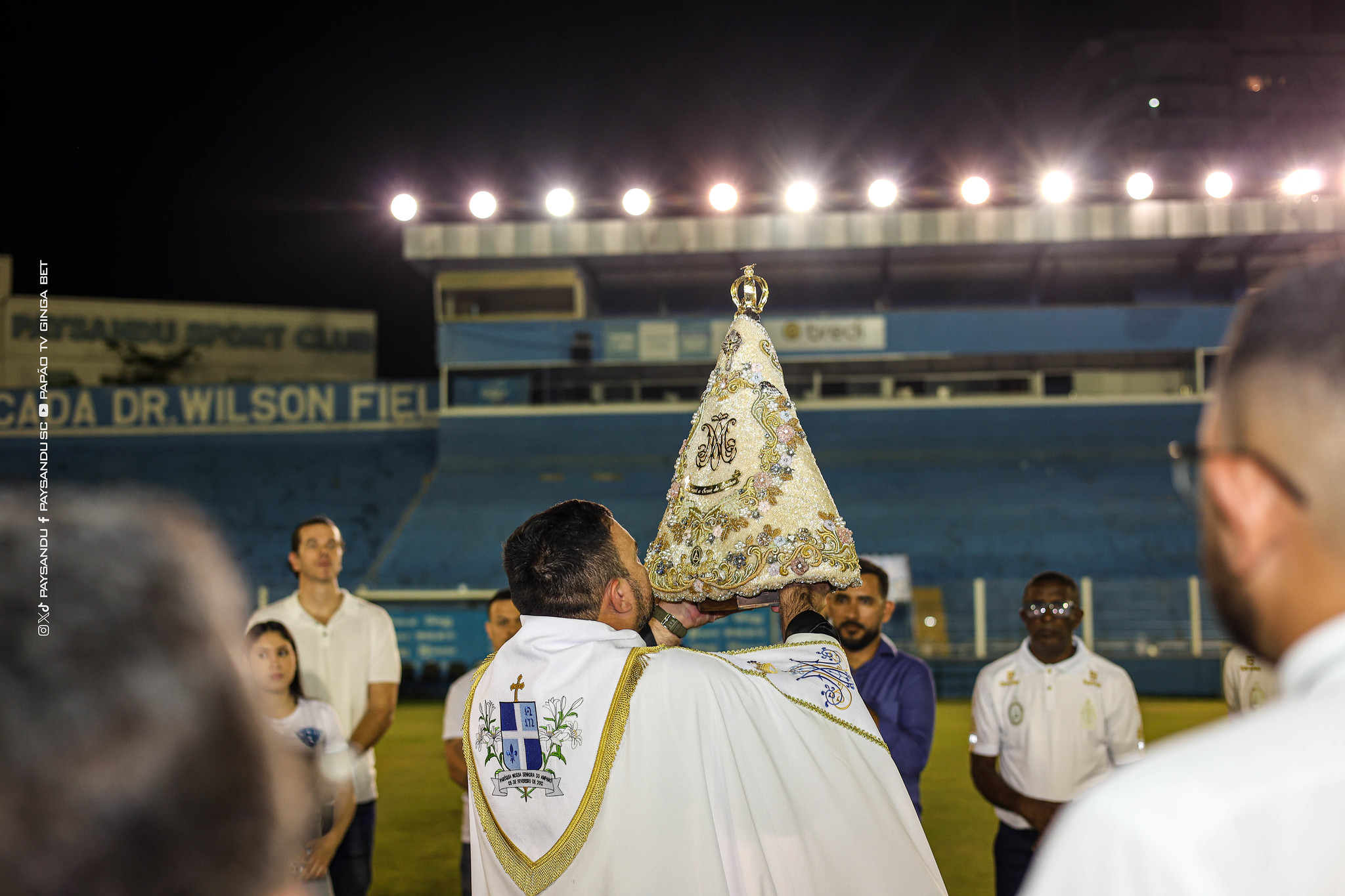 Imagem - Agora vai? Paysandu recebe visita da imagem de Nossa Senhora de Nazaré