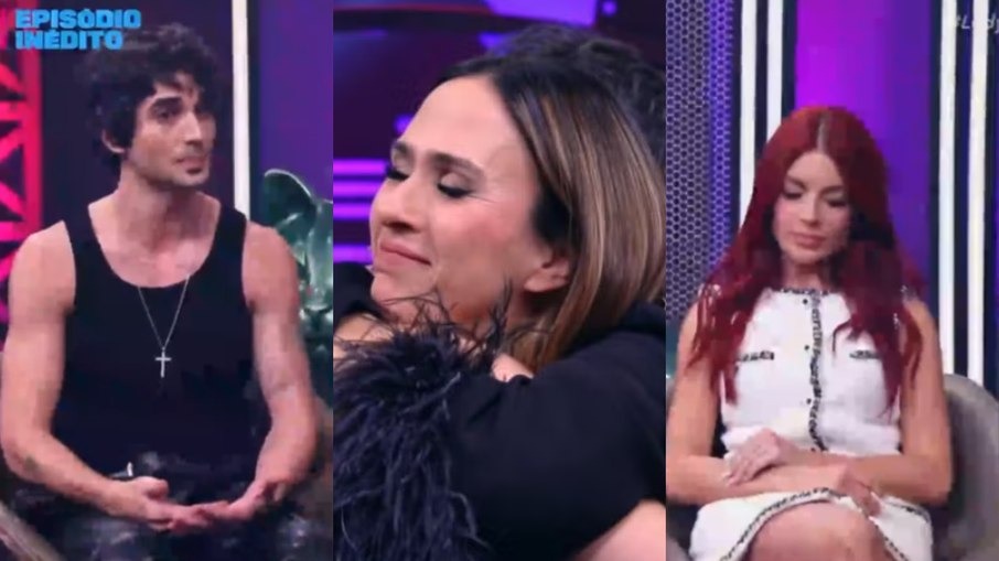 Imagem - Tatá Werneck faz as pazes com Fiuk e Gkay durante entrevista em seu programa