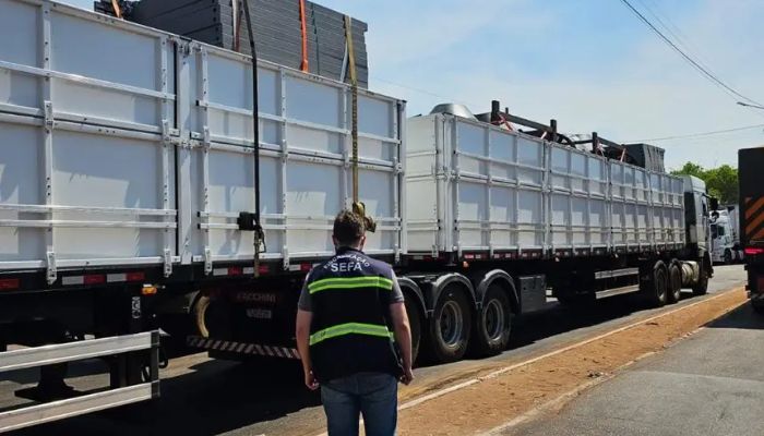 Imagem - Sefa apreende carga avaliada em mais de R$ 3 milhões no sul do Pará