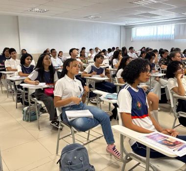 Imagem - Mais de 600 estudantes participam de 'aulão' do programa Enem Pará em Belém