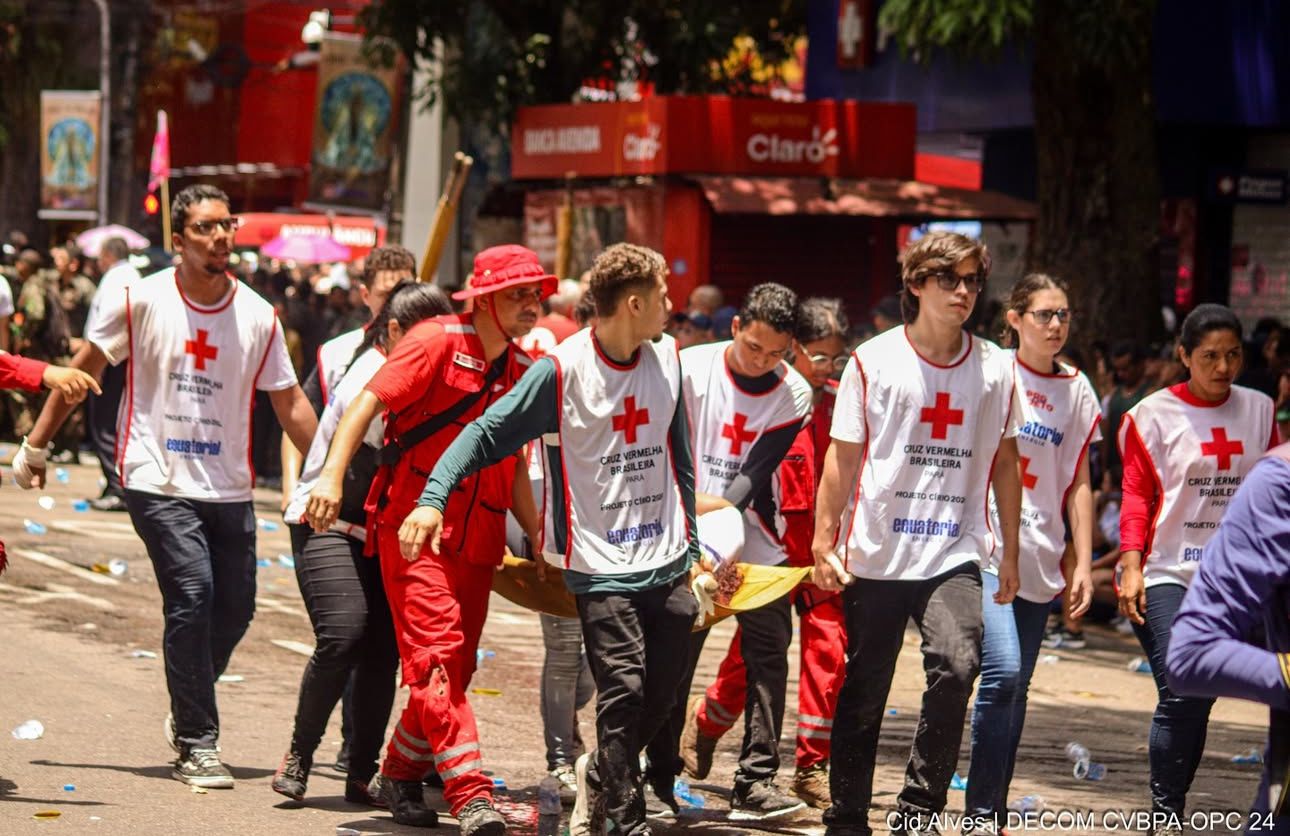 Imagem - Cruz Vermelha reúne mais de 1500 voluntários para o Círio deste ano