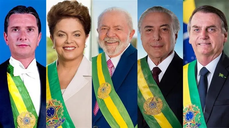 Fotos oficiais dos ex-presidentes do Brasil