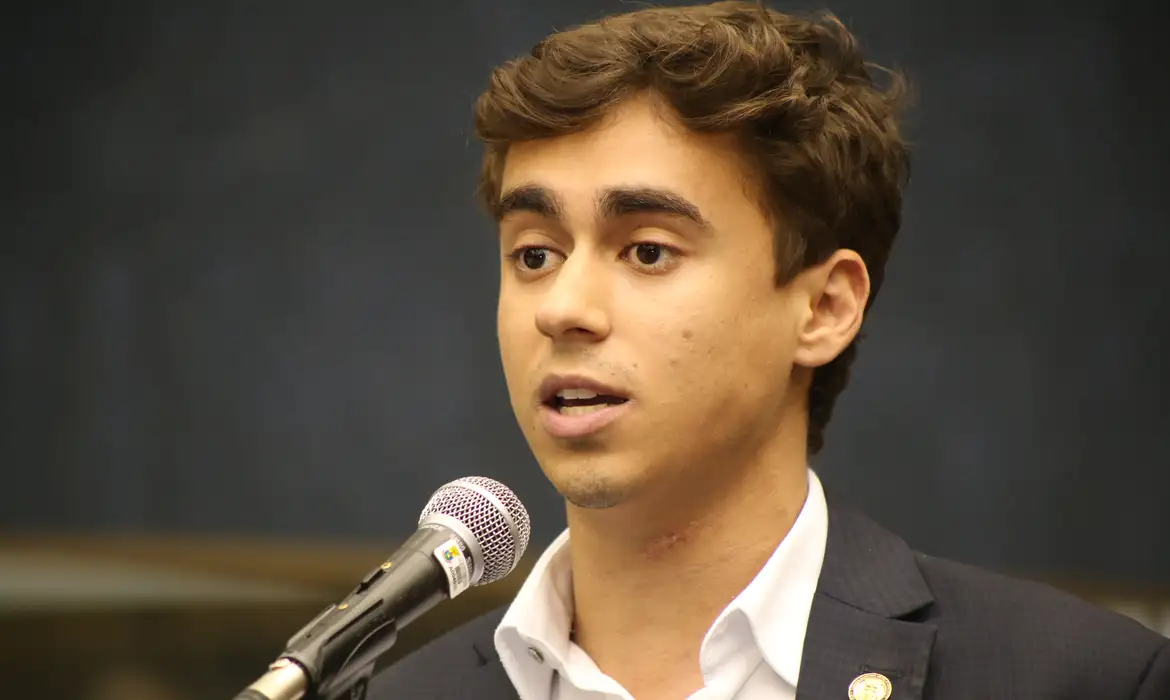 Nikolas Ferreira foi ameaçado de morte nas redes sociais -