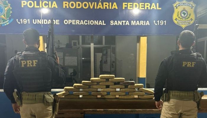 Imagem - PRF apreende 26 kg de skunk em ônibus na BR-316, no Pará
