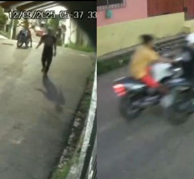 Imagem - Vídeo: criminosos furtam motocicleta durante a madrugada no bairro do Marco, em Belém