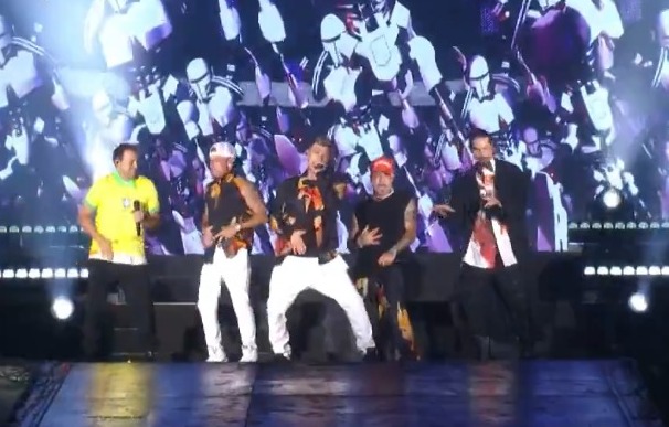 Backstreet Boys levaram uma onda de emoção e nostalgia para centenas de fãs no festival The Town.