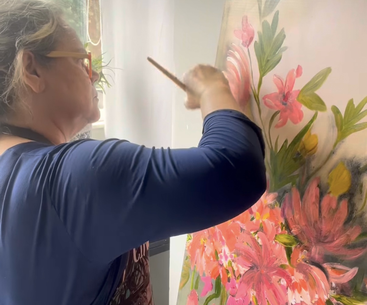 Em outubro, Cintia Ramos estará no Shopping Boulevard, com várias telas em homenagem à NS de Nazaré